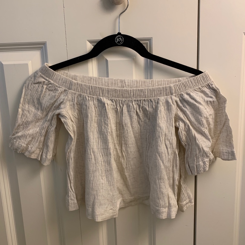Off the shoulder top